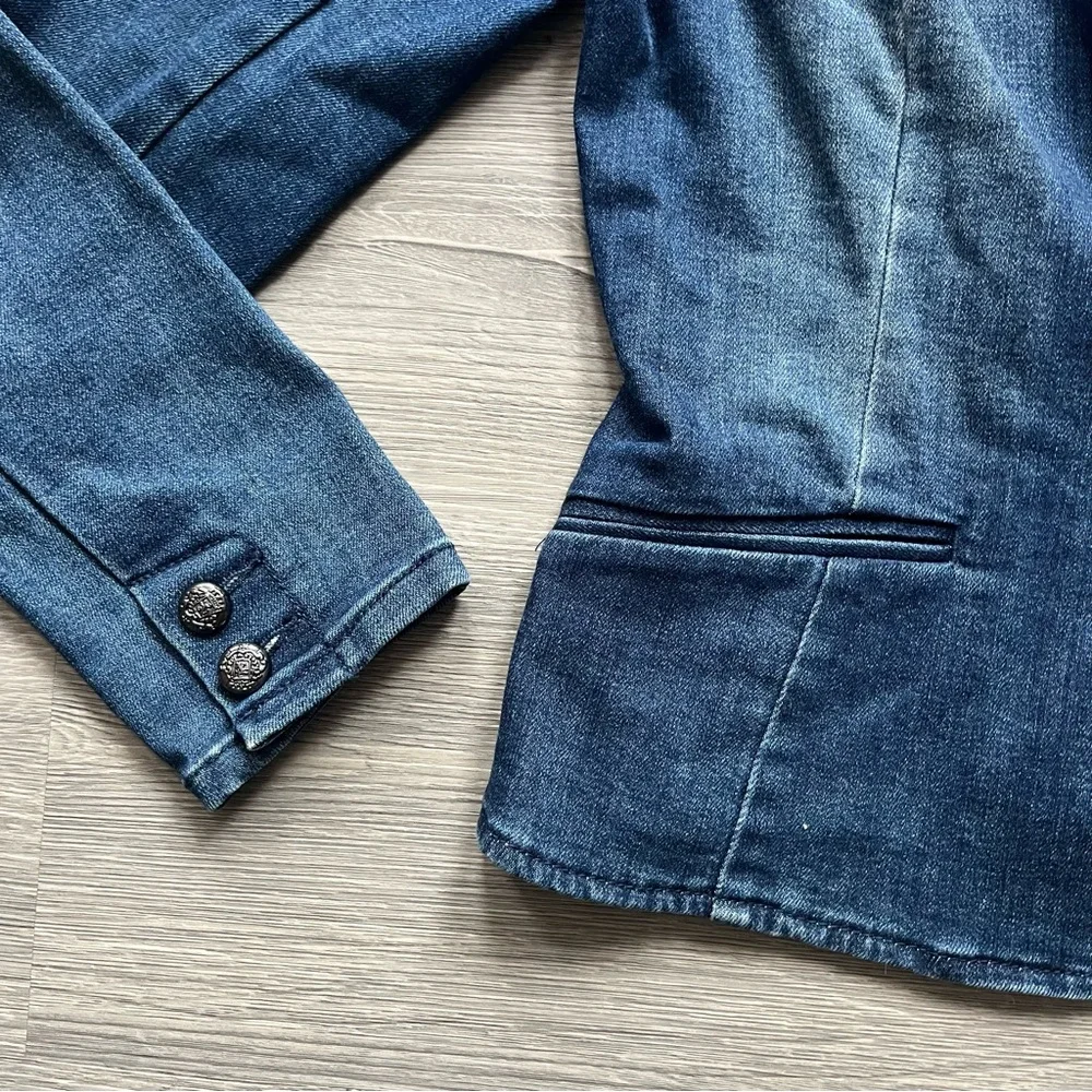 Women's Denim Jacket - Picture 3 of 5